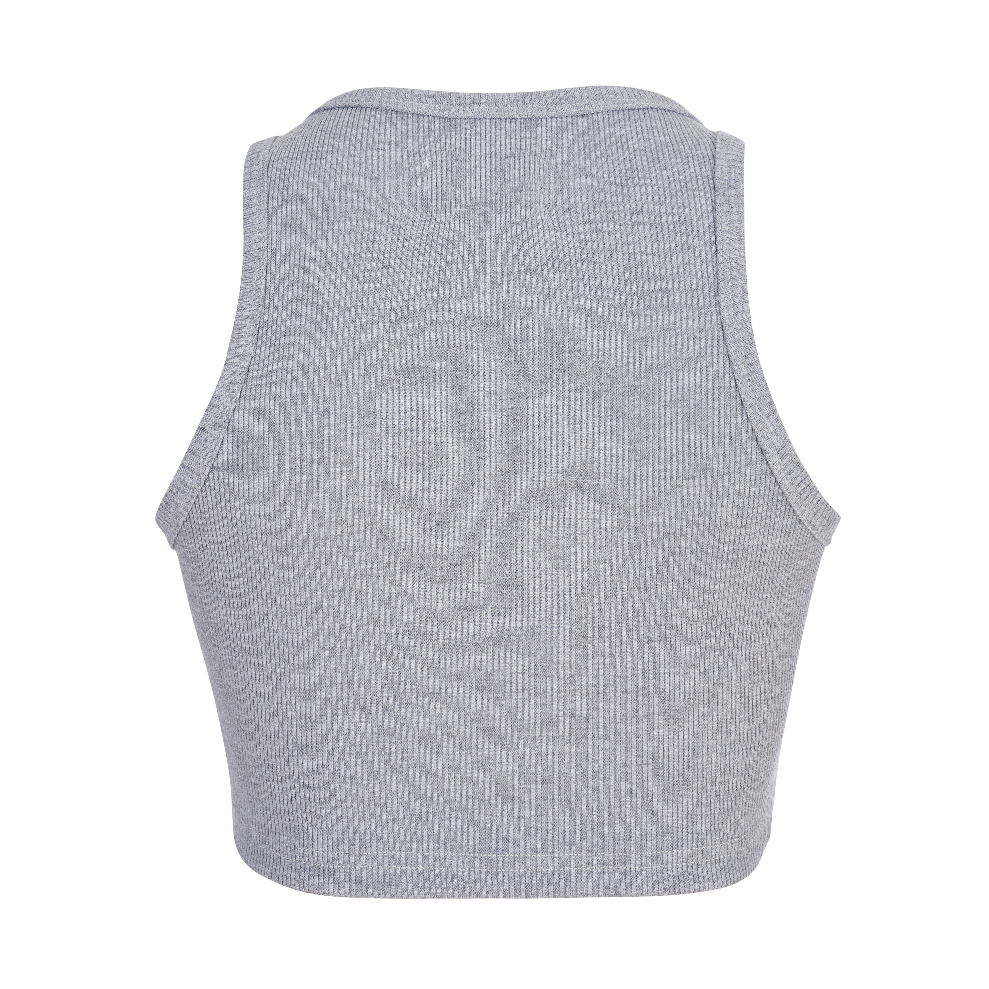 Crop top - Grey/Black