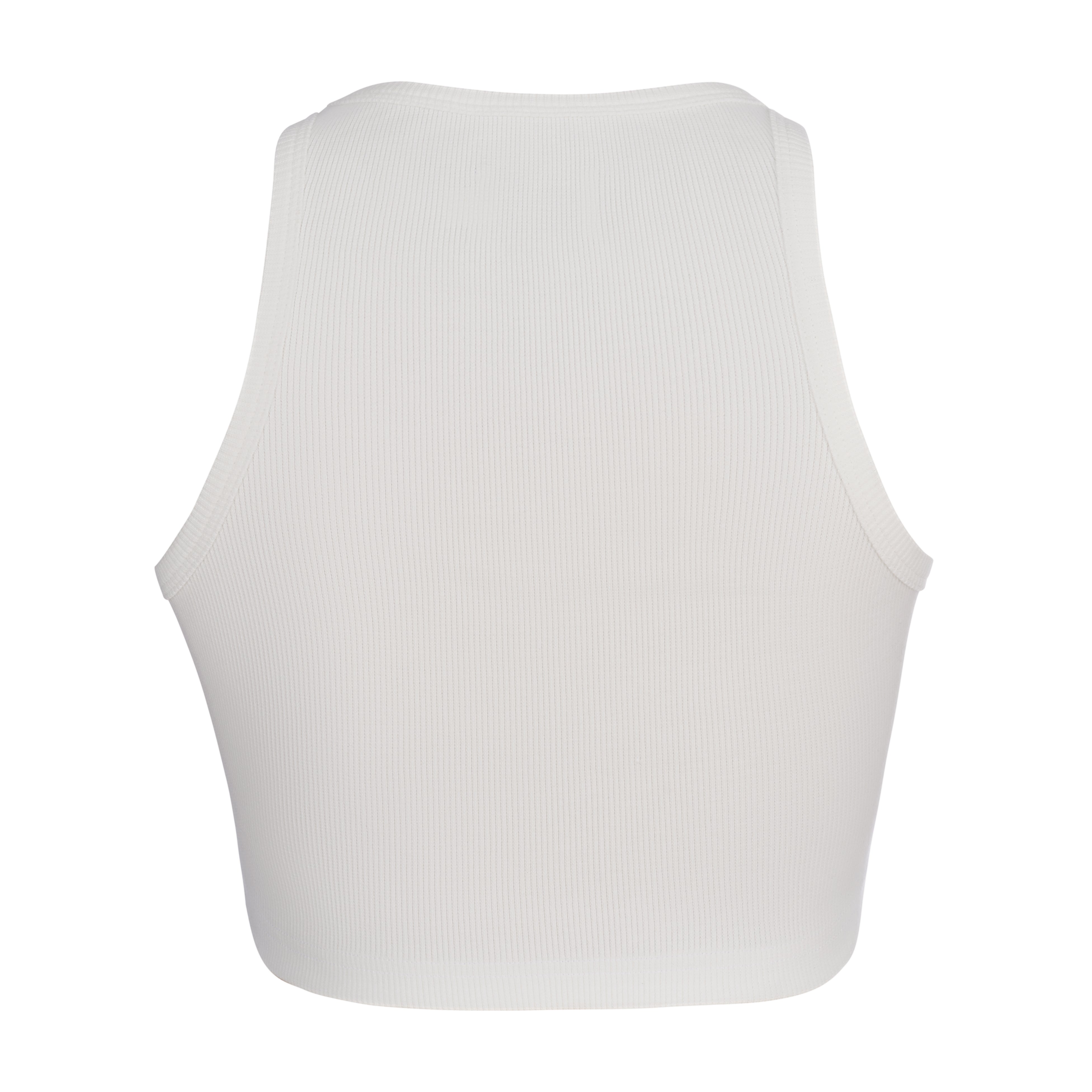 Crop top - White/Black