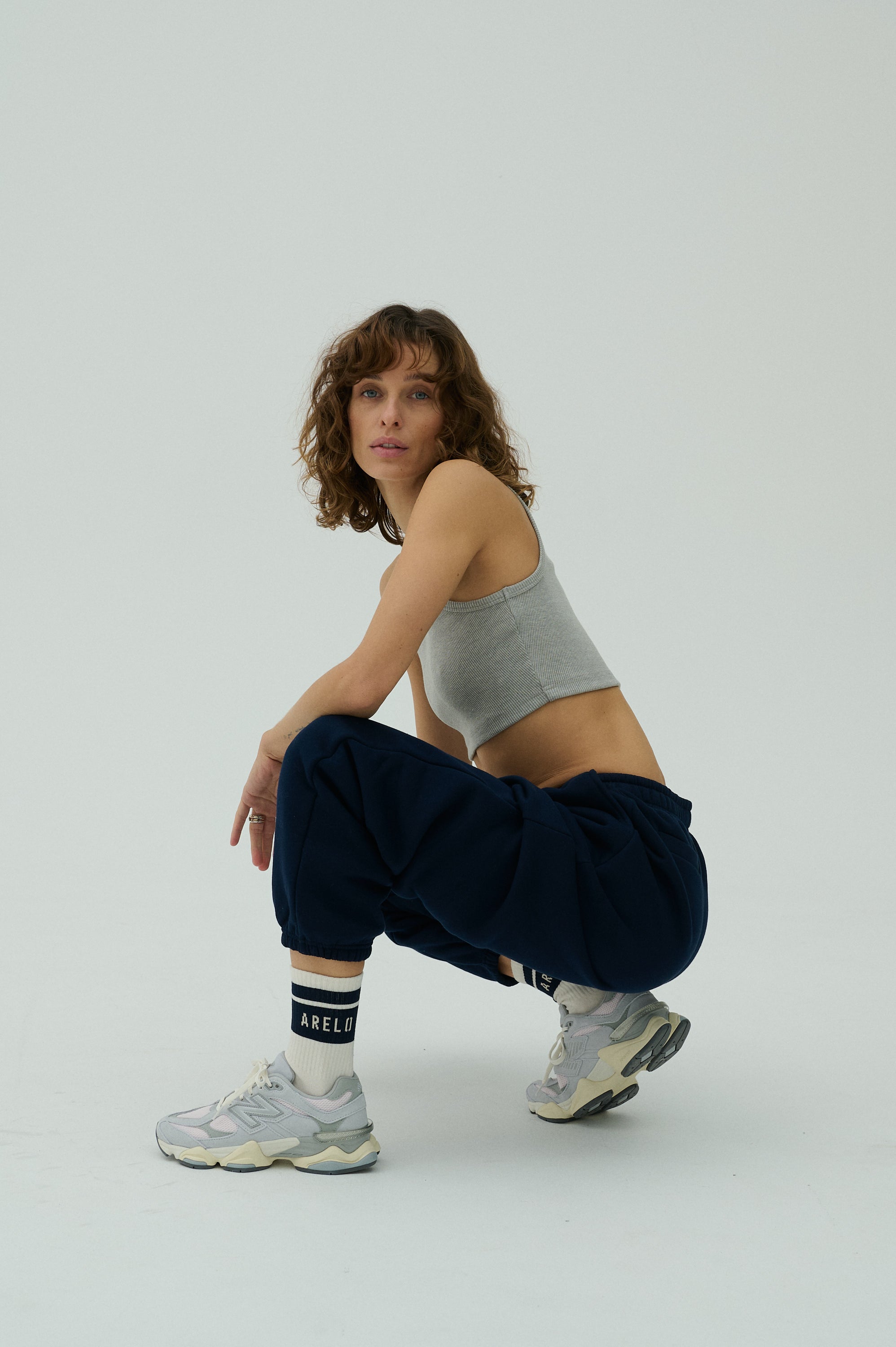 Unisex Socks – Off - White/Green/Navy