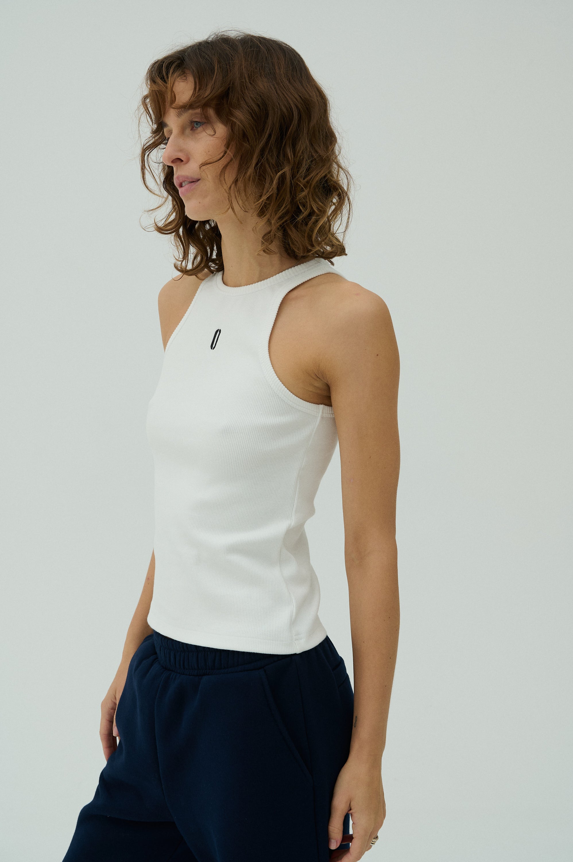 Tank top - White/Black