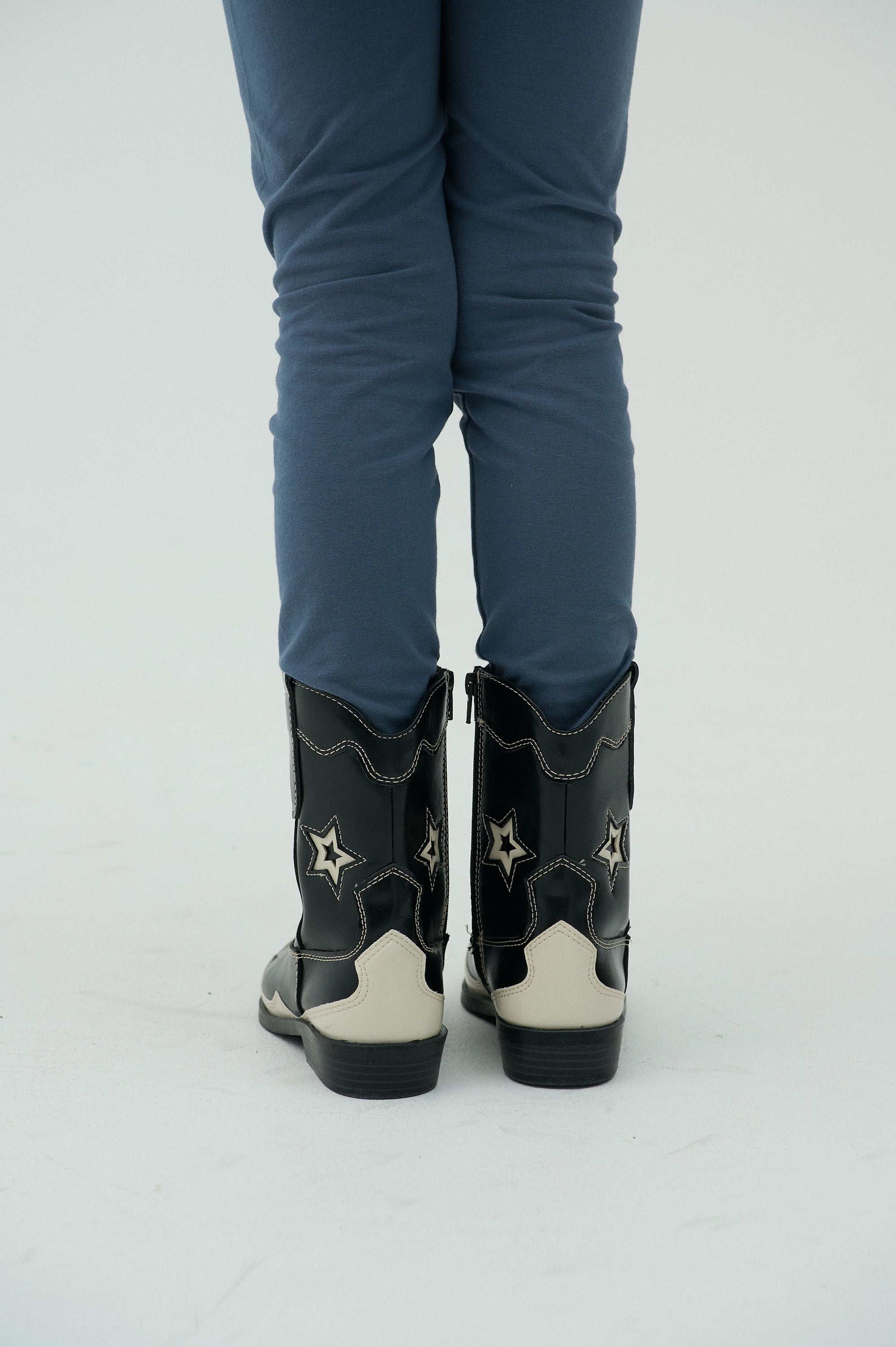 Children Basic Jersey Leggings - Blue