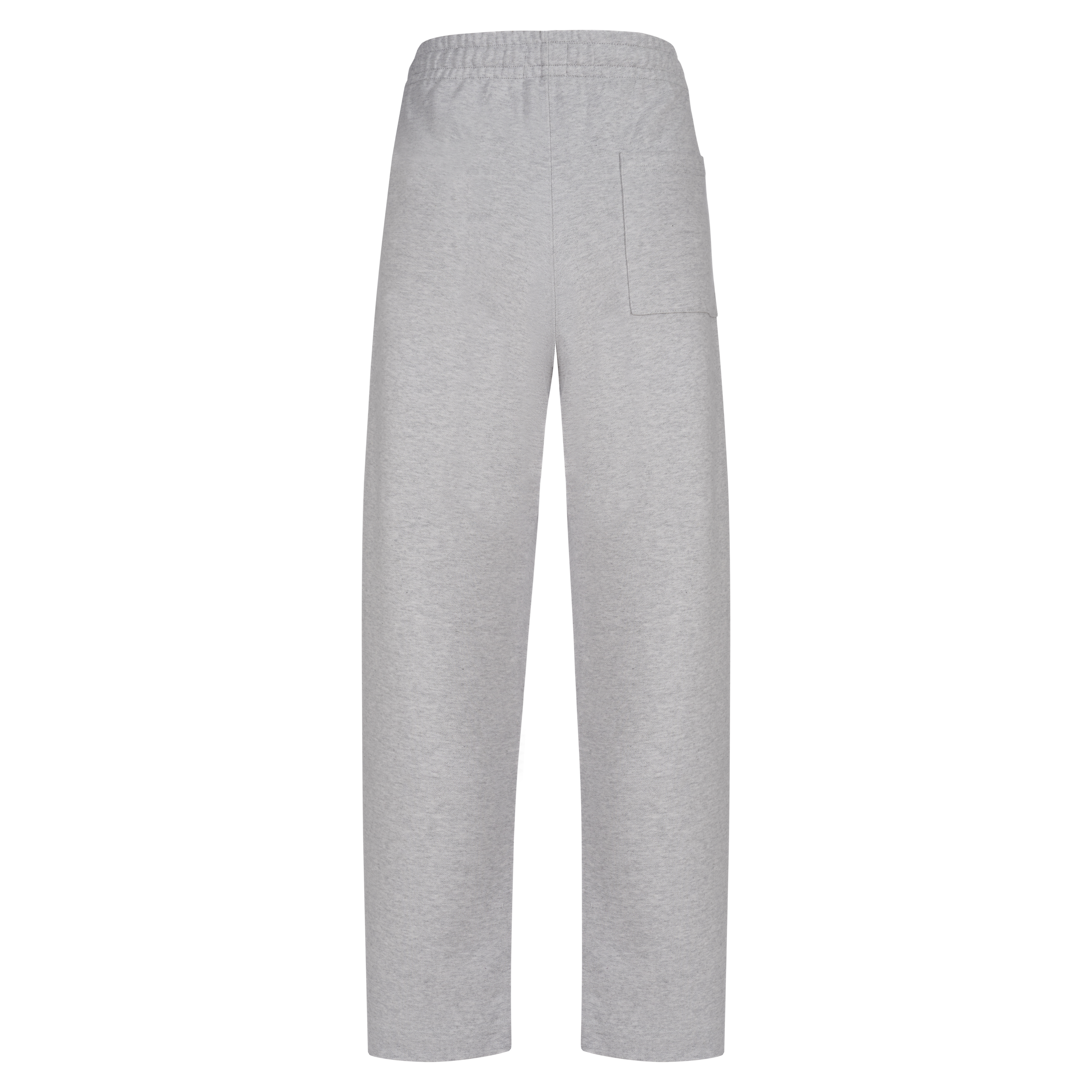 Wide-Leg Sweatpants - Grey Marl