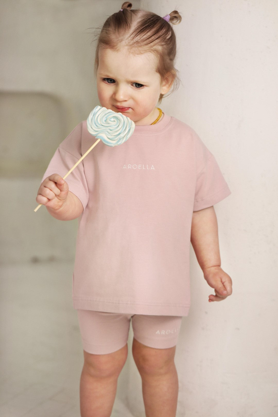 KIDS BIKER STYLE SHORTS