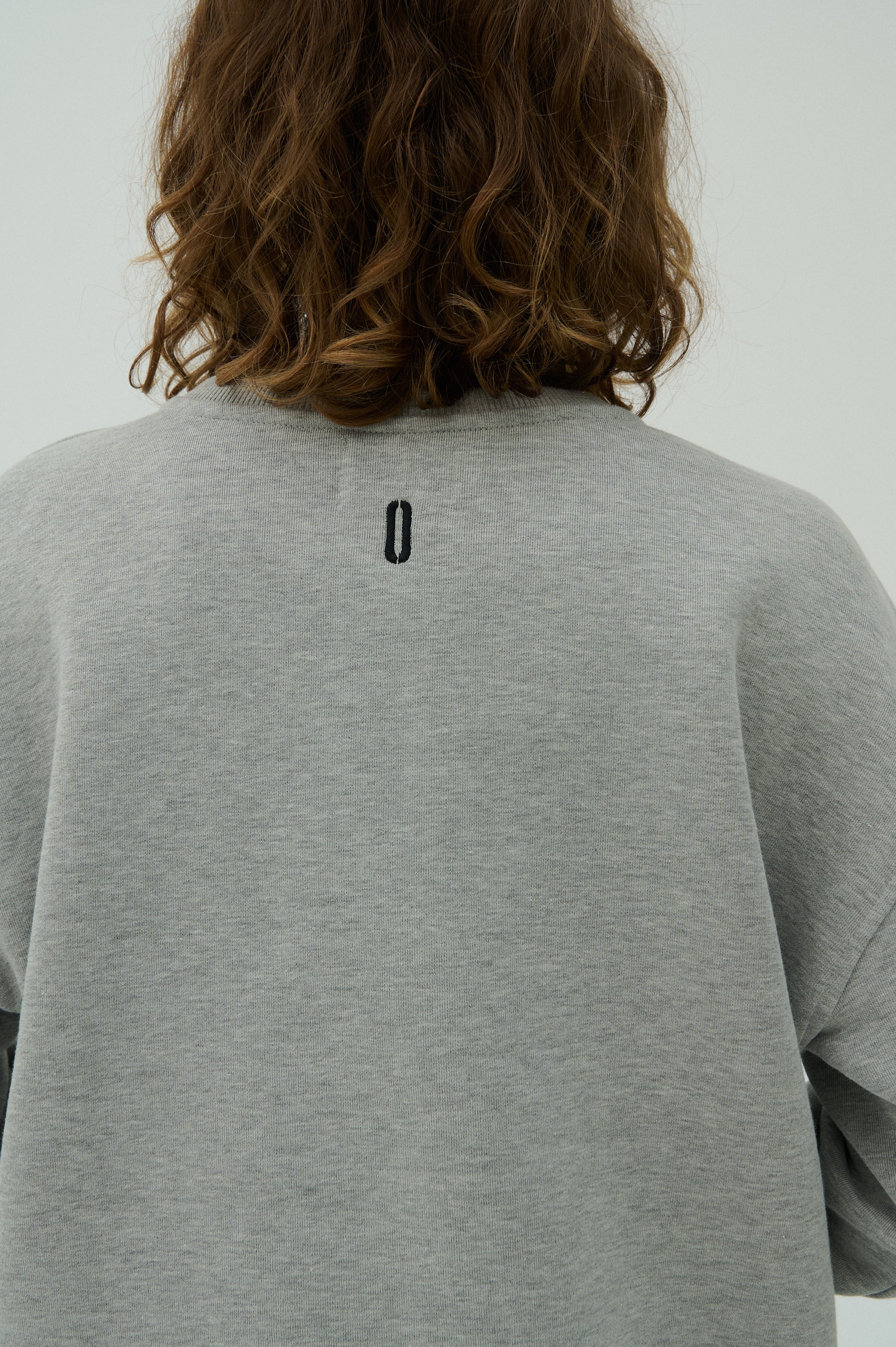 Sweater crewneck - Heather Grey/Black